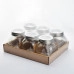 Комплект стеклянных банок BASIC KITCHEN 6 шт. 35480