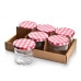Комплект скляних банок BASIC KITCHEN 120 мл. 6 шт. 35484