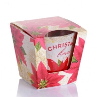 Свеча ароматическая "Christmas Flower" (Warm Red) 28801