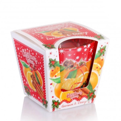 Свеча ароматическая "Christmas Spices" (Cinnamon & Orange) 28808