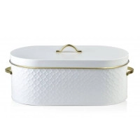 Хлібниця металева Sandy White 35592