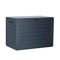 Садовый сундук WOODEBOX антрацитовый 190л.