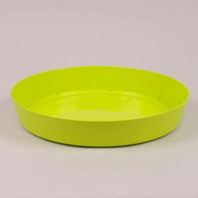 Подставка пластмассовая Lofly Saucer лайм 20.5см.