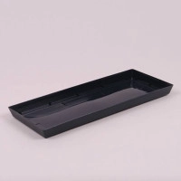 Підставка пластмасова Lofly Saucer Case антрацитова 50х18см.