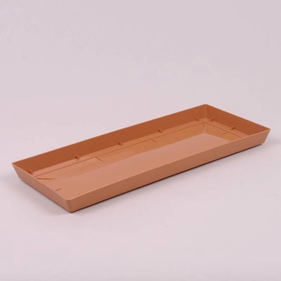 Подставка пластмассовая Lofly Saucer Case терракотовая 33.5х12.5см.