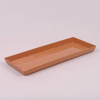 Підставка пластмасова Lofly Saucer Case теракотова 50х18см.