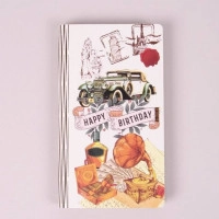 Конверт дерев'яний "Happy Birthday" 33247