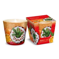Свічка ароматична "Holiday Cakes" (Orange Cake with Cranberry) 28862