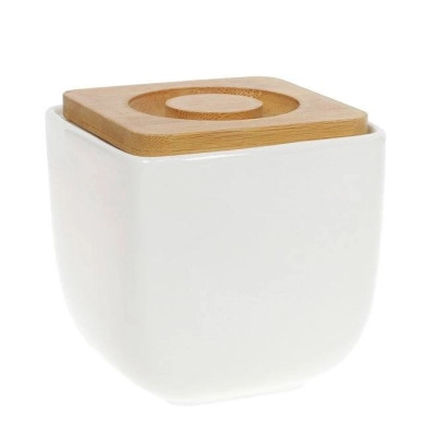 Банка фарфорова Naturel з бамбуковою кришкою 0,8 л. 32706