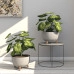 Горшок пластмассовый Misa Roma JUMPER ECO WOOD серый 47см.