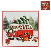 Подставка под горячее керамическая Christmas Time 16х16 см. 32781