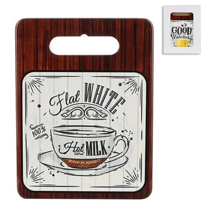 Подставка под горячее керамическая Coffee Time 15х20 см. 32787