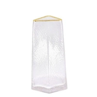 Ваза скляна Elegant прозора 22 см. 32807