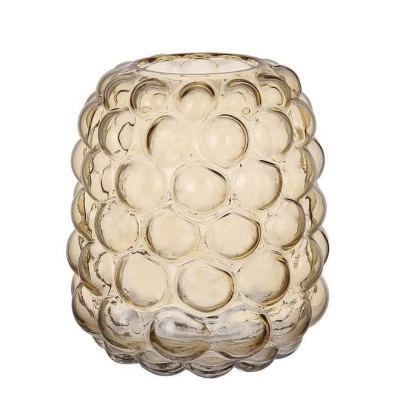 Ваза скляна Bauble коричнева 20 см. 32951