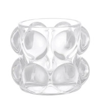 Підсвічник скляний Bauble H-7 см. прозорий 32998