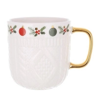 Чашка фарфорова Happy Holidays 340 мл. 33311