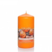 Свеча ароматическая "Christmas Orange" 5х10 см. 28887