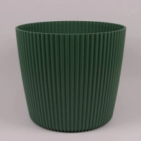 Горшок пластмассовый Milly Round зеленый 40см.