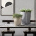 Горщик пластмасовий Mira ECO WOOD пісочний 30см.
