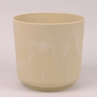 Горщик пластмасовий Satina BETON бежевий 20см.