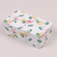 Коробочка металева Фламінго 25223