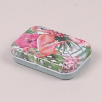 Коробочка металева Фламінго 25267