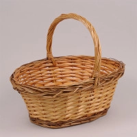 Кошик з лози коричневий 45737