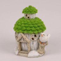 Садовая фигурка Домик с подсветкой 21 см. 45790