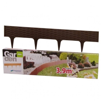 Бордюр садовый Garden Border коричневый 3.9м.