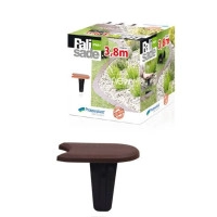 Бордюр садовый Palisada ogrodowa коричневый 3.8м.