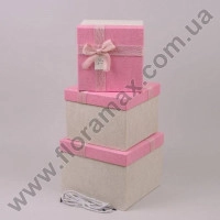 Комплект коробок для подарков 3 шт. 40651