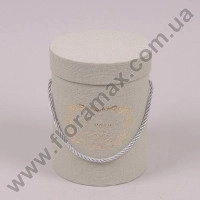 Коробка для цветов бежевая 40392