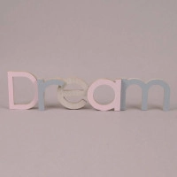 Напис дерев'яний DREAM 24683