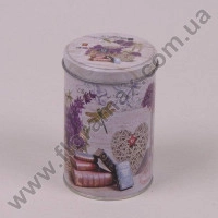 Коробка металева кругла 35099