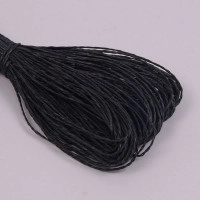 Шнур для декору чорний 50 м. 25559